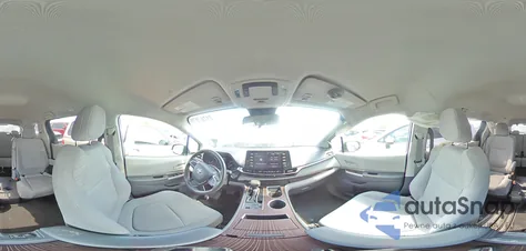 2021 Toyota Sienna Le из США, поврежденный, VIN 5TDKRKEC3MS007802